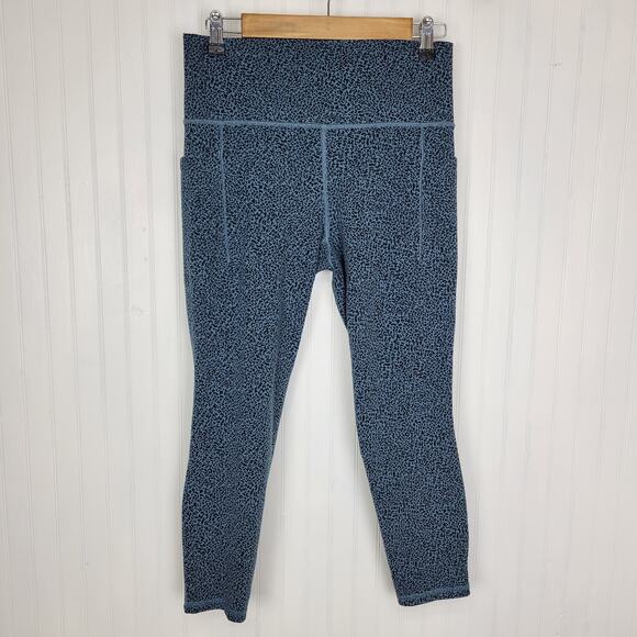 Athleta Salutation Stash II Textured Tights Size Medium - Picture 1 of 8